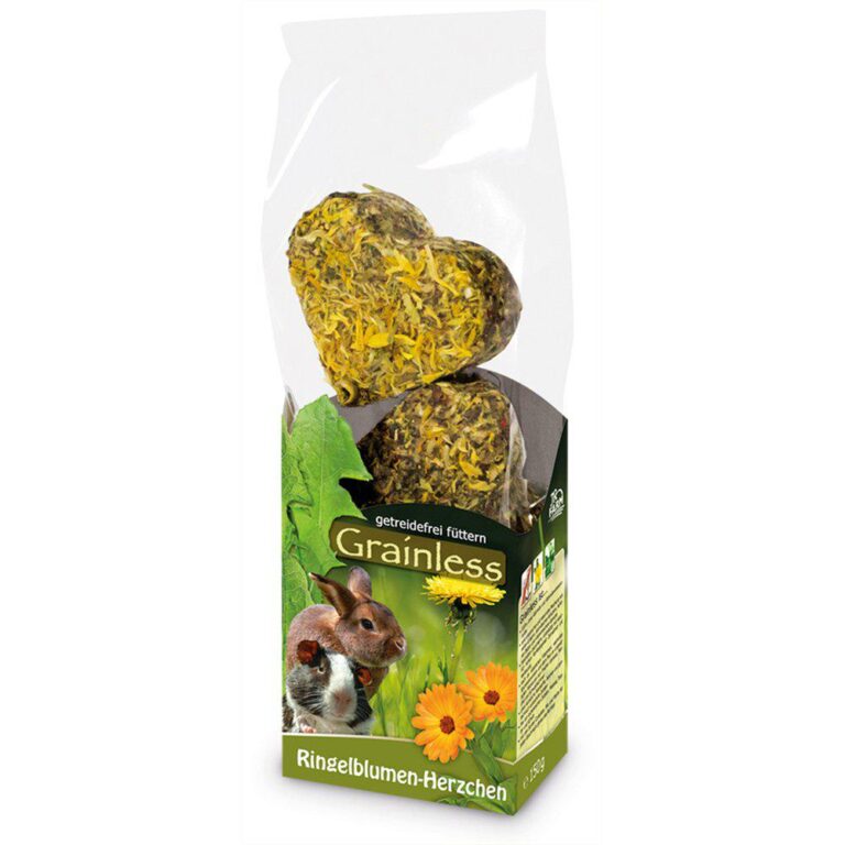 JR Farm Grainless hjerter med ringblomst